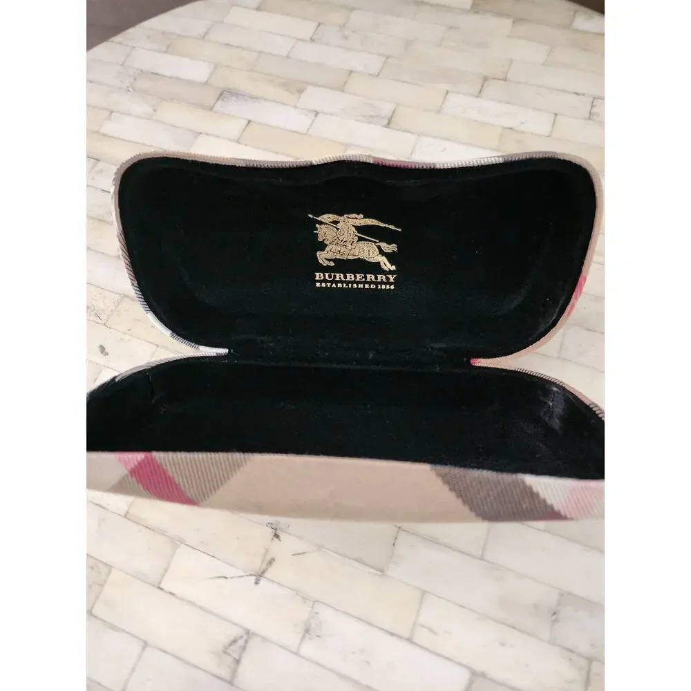 Burberry Nova Check eyeglasses or sunglasses case EMPTY
